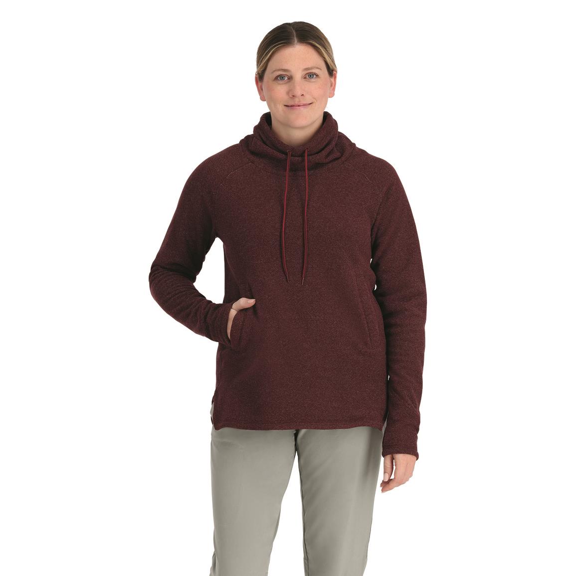 Simms Women's Rivershed Sweater, Mulberry Heather