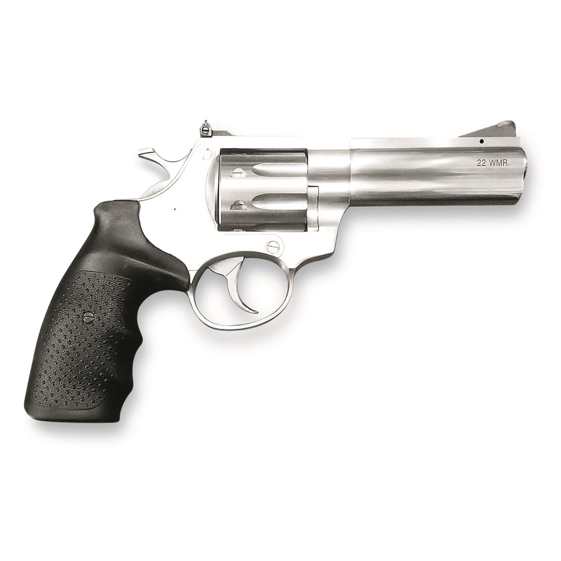 Rock Island Armory AL22M Standard Stainless, Revolver, .22 Magnum, 4" Barrel, Rimfire, 8 Rounds