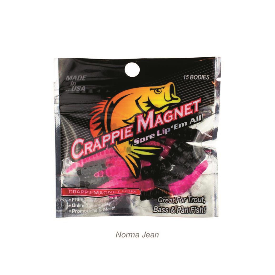 Leland's Lures Crappie Magnet Fast Lane Lure, Norma Jean