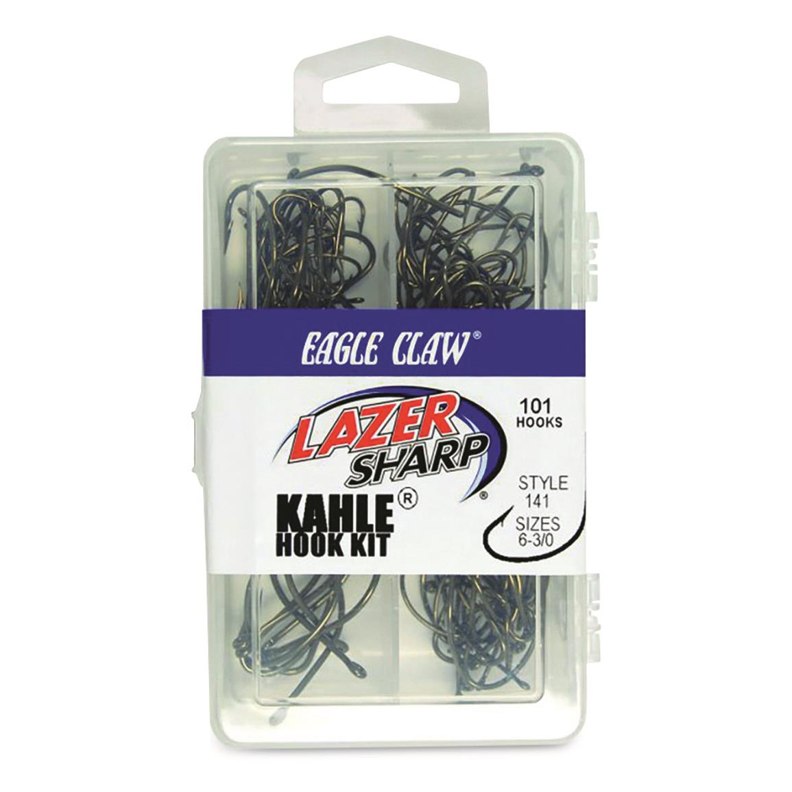 Eagle Claw Kahle Hook Assortment, Bronze, Assorted Sizes - 734310