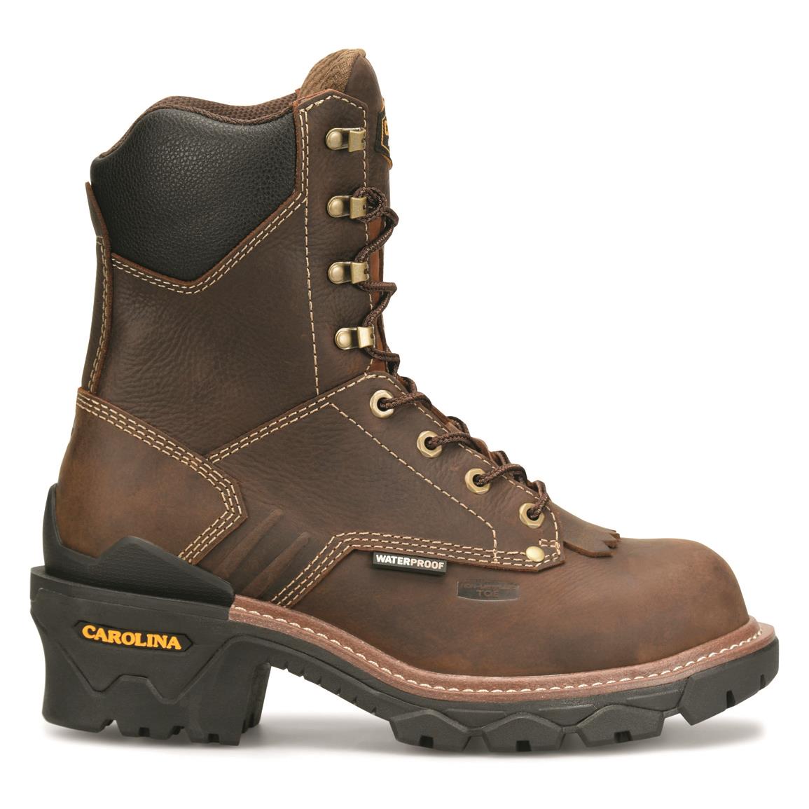 Carolina Men's Pitstop Lo Waterproof Composite Toe Work Boots - 712299 ...