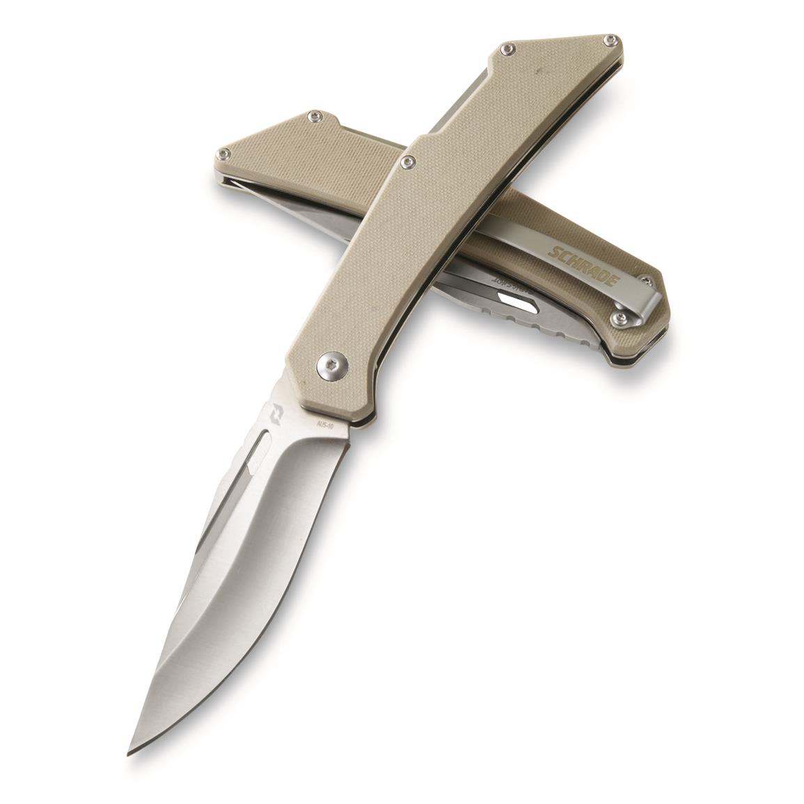 Schrade Delta Class Slingshot Folding Knife