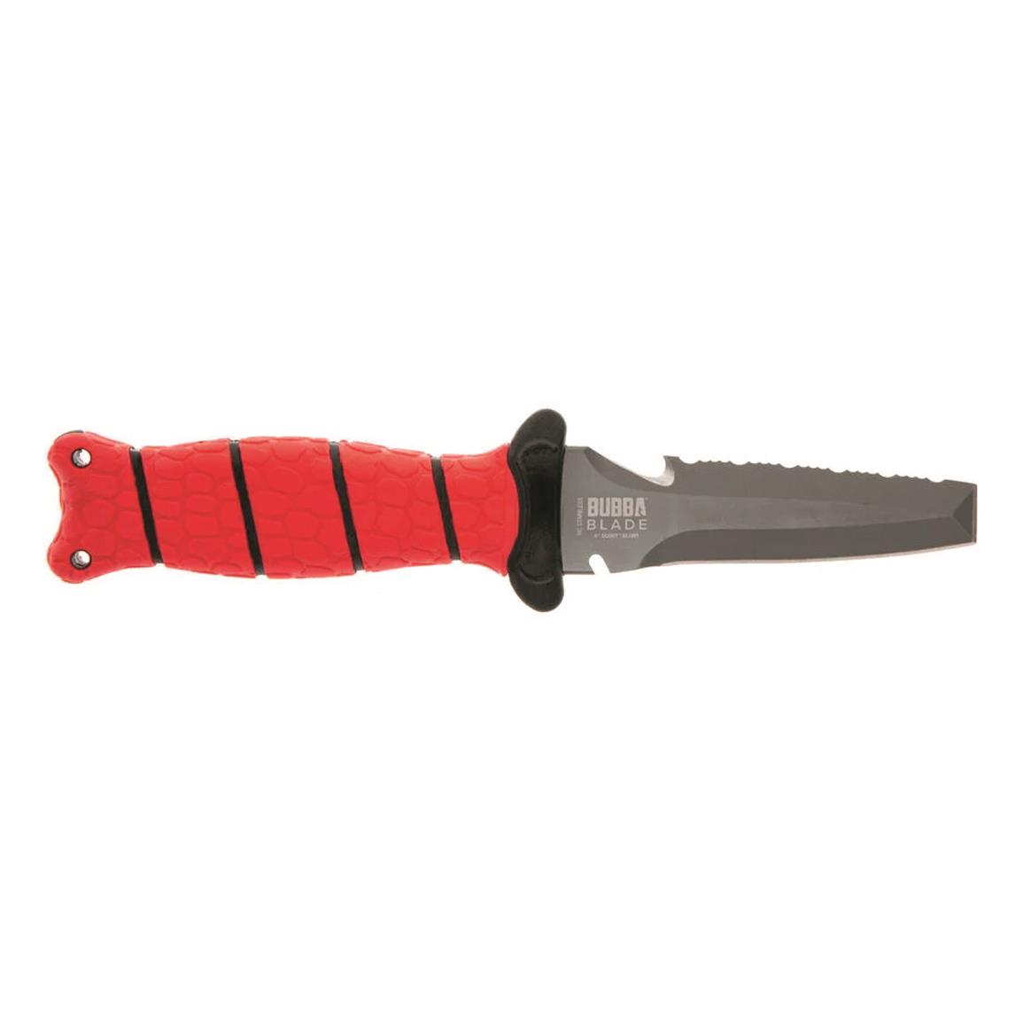 4" blunted dagger blade with titanium-nitride coating