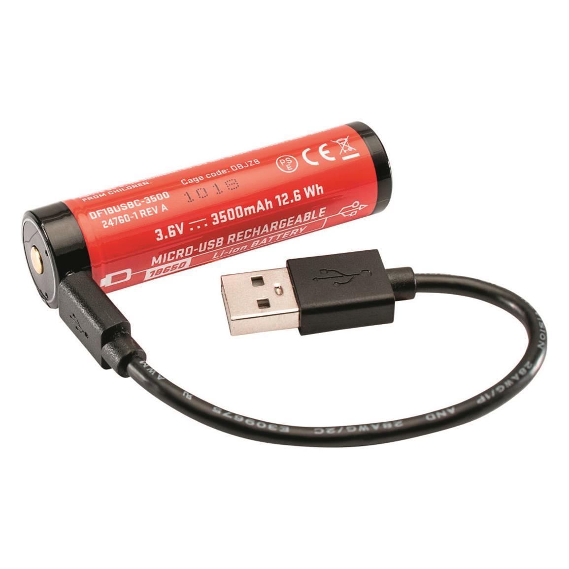 MICRO-USB charging port