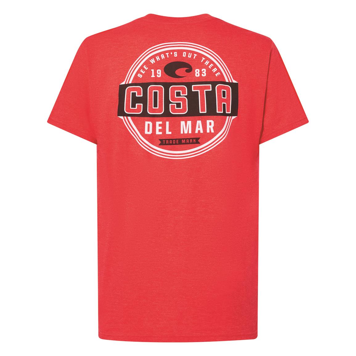 Costa Prado Shirt, Red Heather