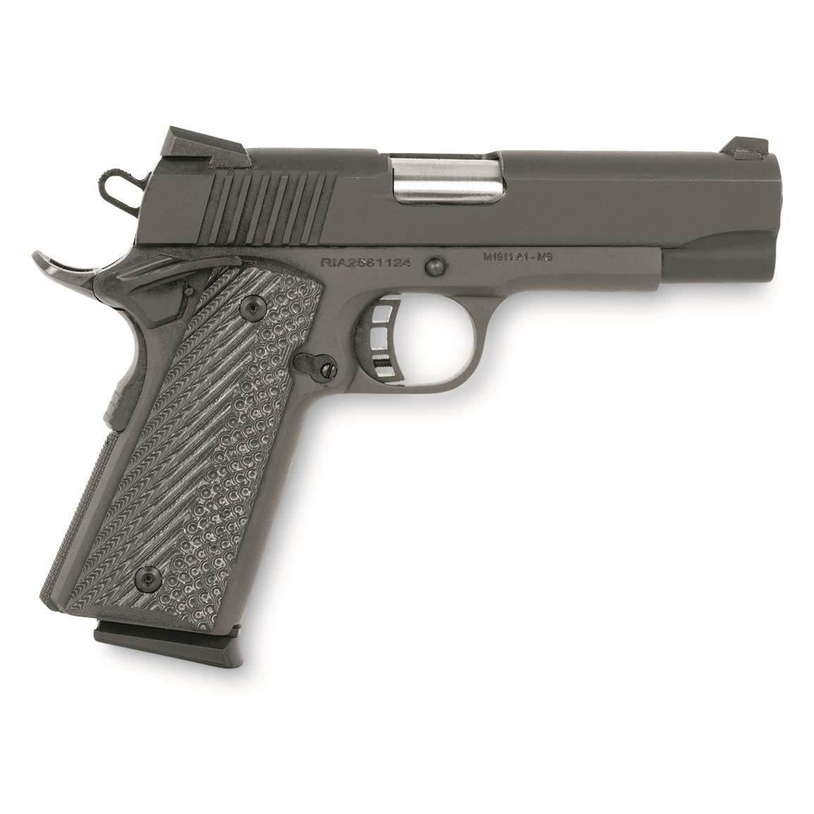 Rock Island Armory 1911-A1 Commander Ultra SE MS, Semi-auto, .45 ACP, 4 ...