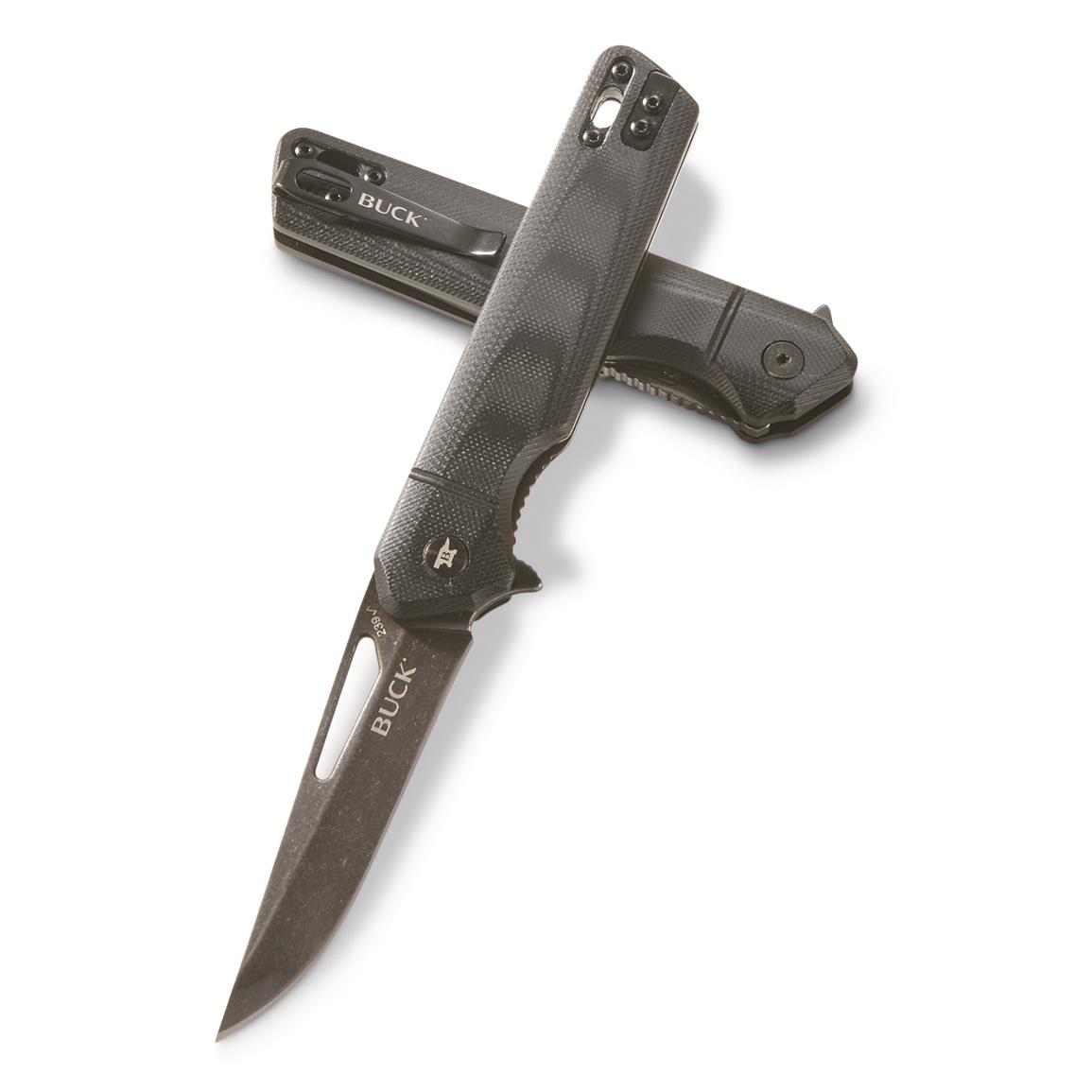 Buck Knives 239 Infusion Folding Knife, Black