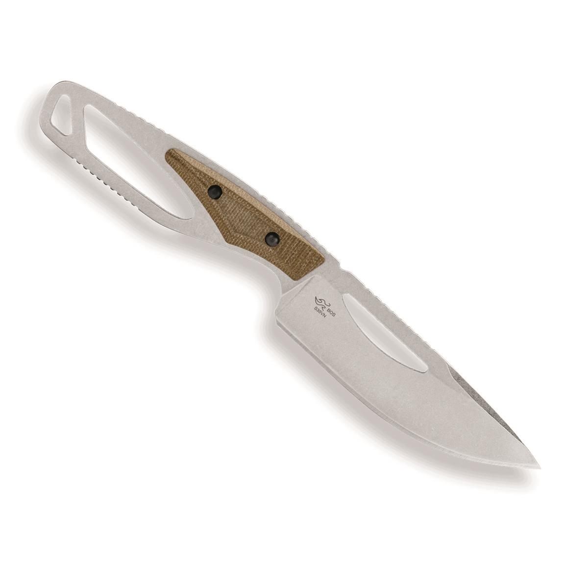 Morakniv Bushcraft Survival Knife with Fire Starter and Sharpener - 711429,  Fixed Blade Knives at Sportsman's Guide