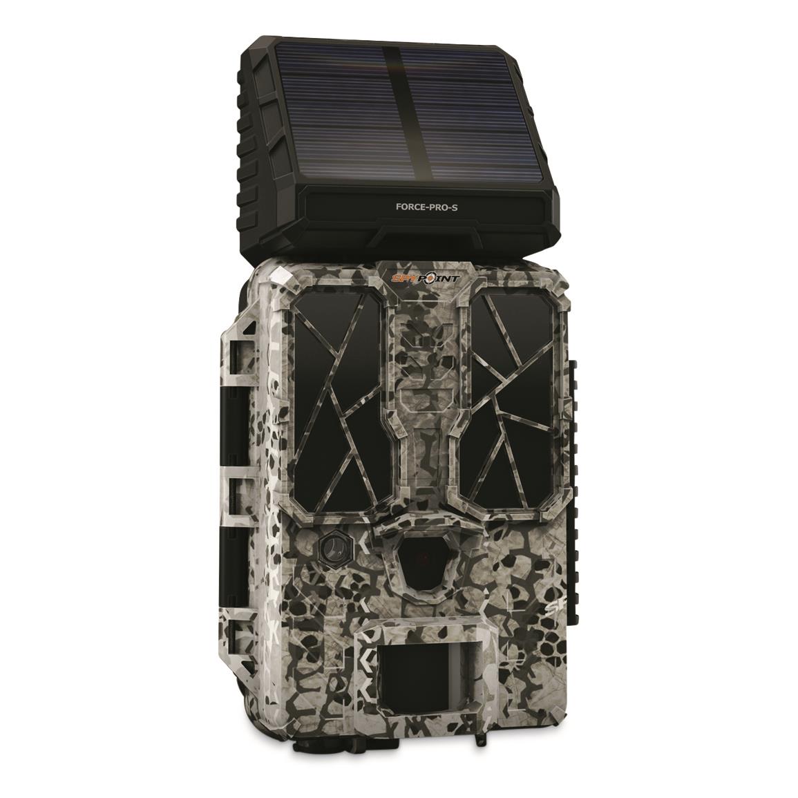 SPYPOINT Force-Pro-S Solar Trail/Game Camera, 30MP