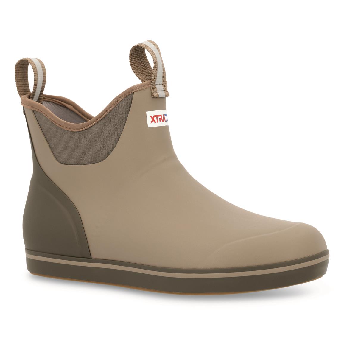 mens waterproof rubber ankle boots