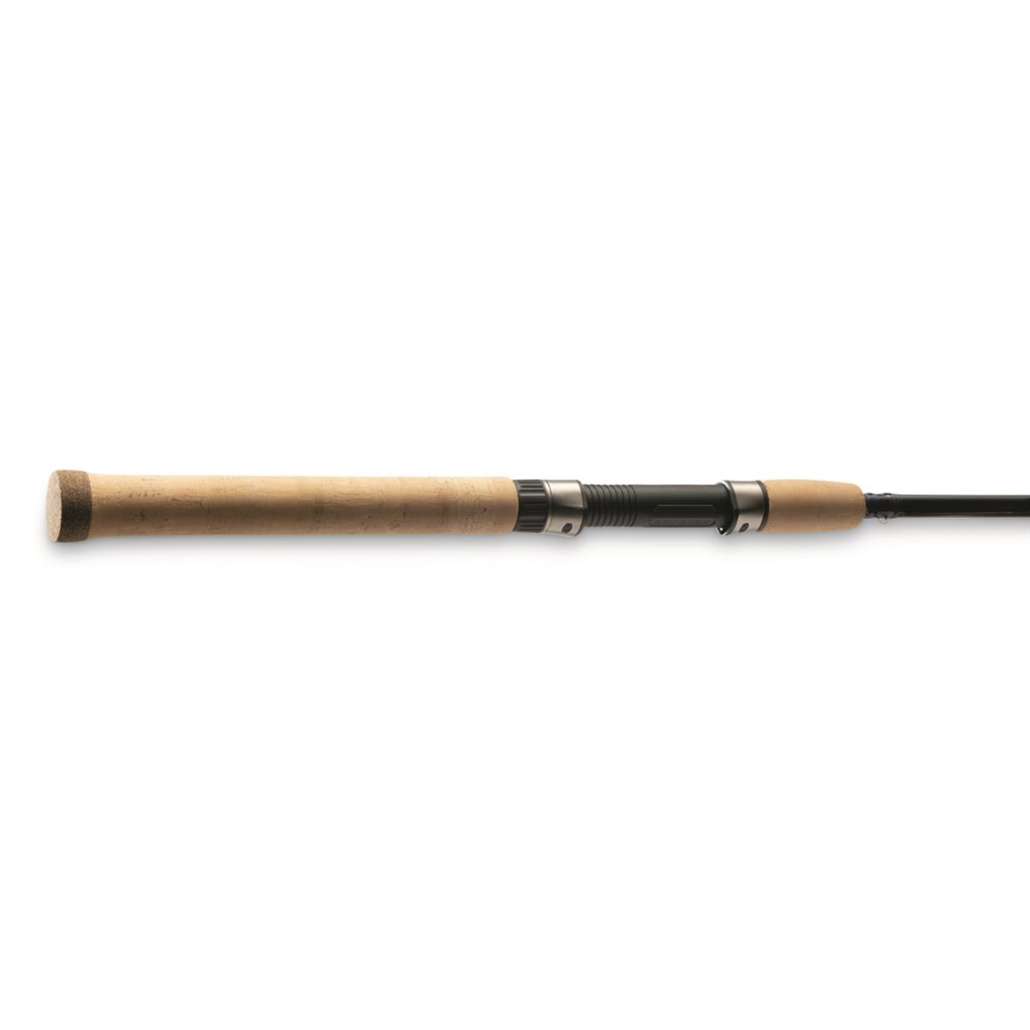 shimano compre centerpin rod Lite Spinning CPSLT71UL Featuring full AA cork handles and Fuji reel seats for a solid grip Shimano COMPRE SALMON/STEELHEAD CENTERPIN, Freshwater,