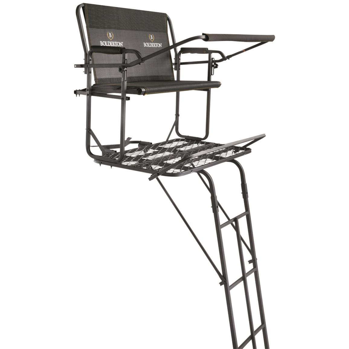 thumbnail image 2 of Hawk 2-Man Ladder Tree Stand Blind – Realtree Camo Hunting Blind For Denali & Sasquatch Ladder Stands (Blind Only) 2 of 11