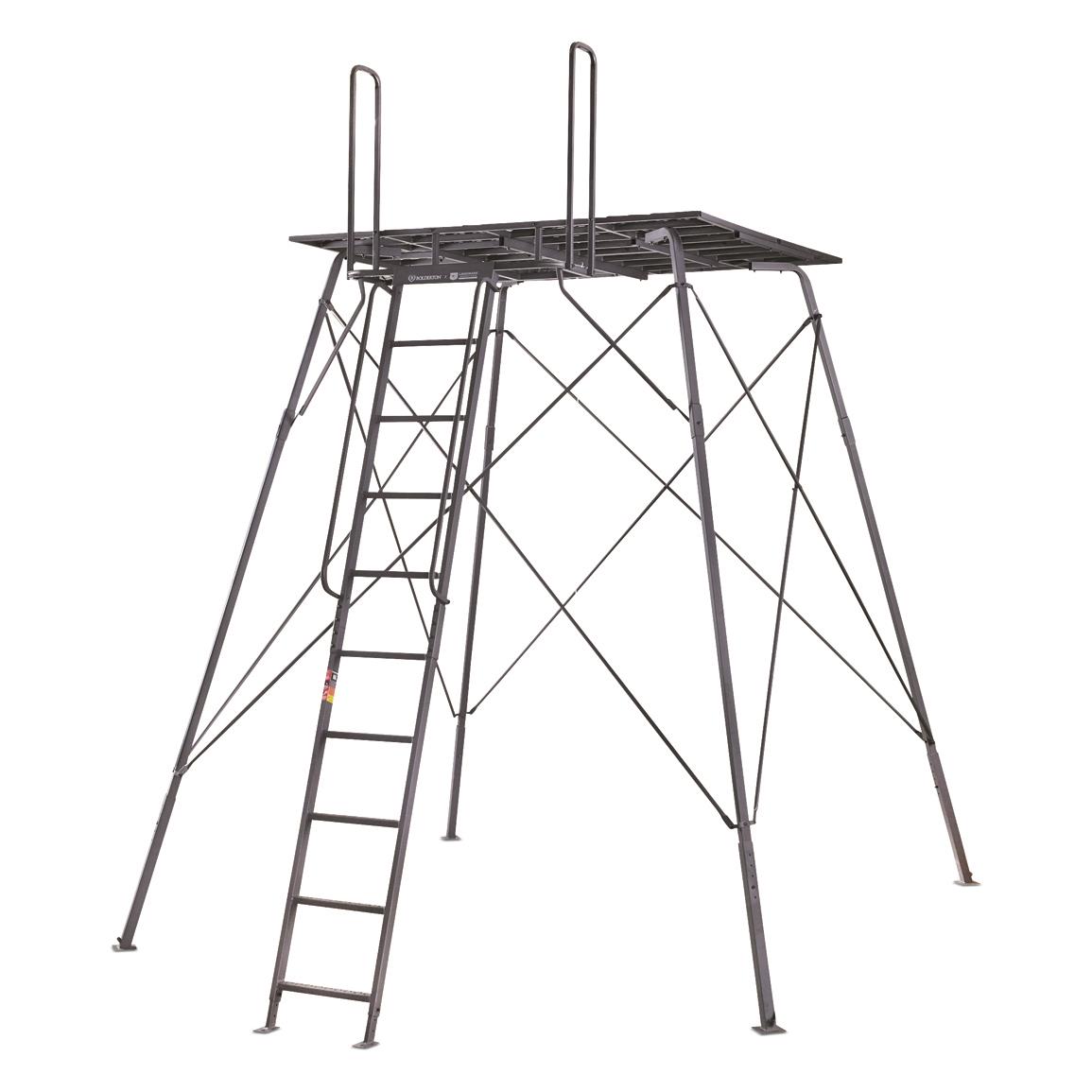 Muddy Penthouse Box Blind and Elite 10' Tower - 711016, Tower & Tripod ...