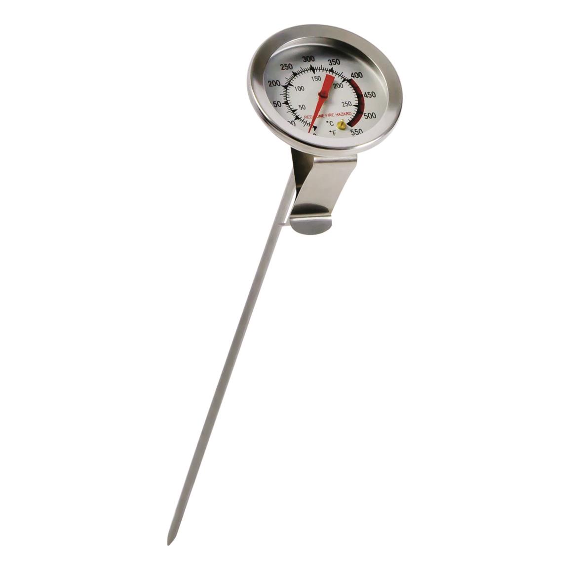 Chard Deep Fry 12" Stainless Steel Thermometer