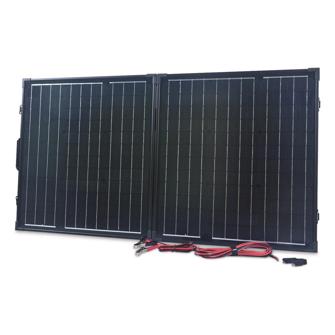 Nature Power 80-Watt Briefcase Monocrystalline Solar Panel