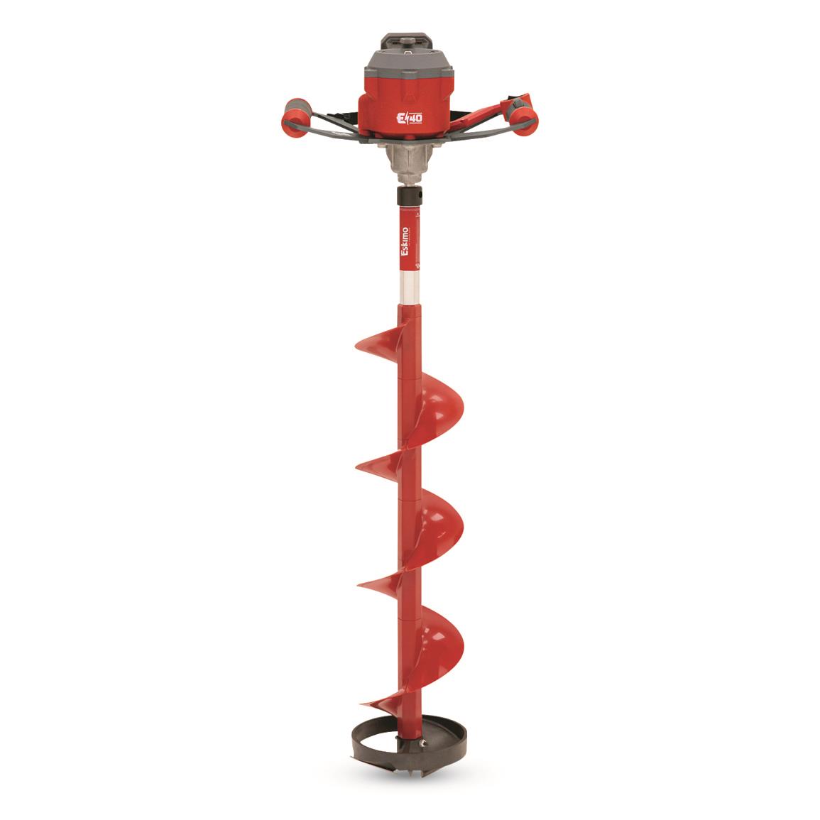 Eskimo E40 8" Composite Electric Ice Auger, 40V 735506, Ice Augers at Sportsman's Guide