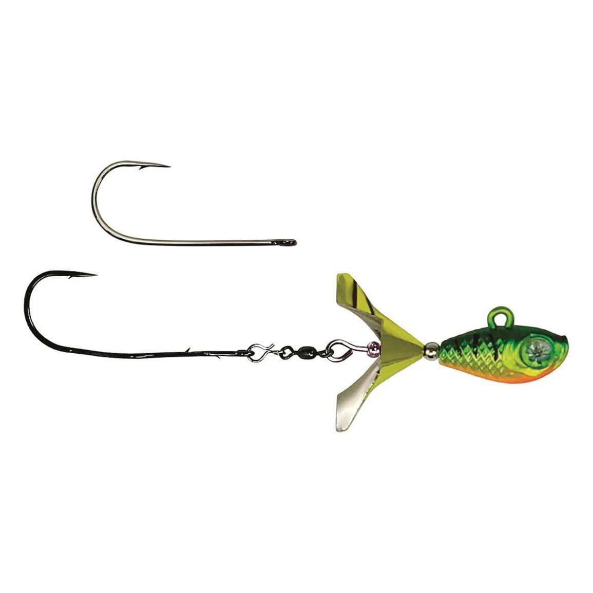 Kalin's Google Eye Tungsten Search Bait Jighead - Firetiger - 5/8 oz.