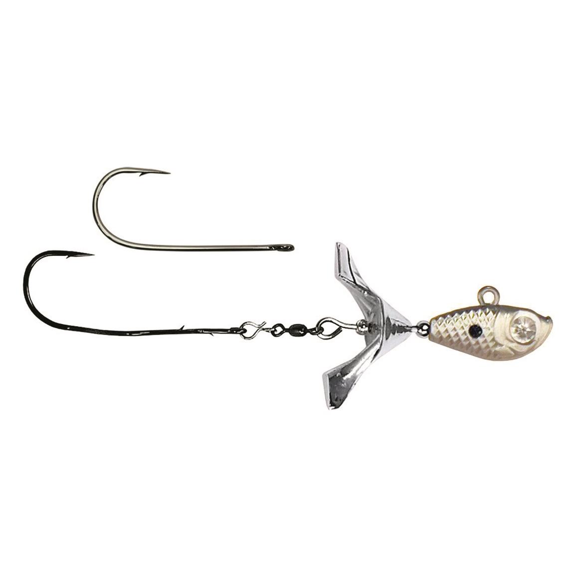 Kalin's Google Eye Tungsten Search Bait Jighead - Gizzard Shad - 1 oz.