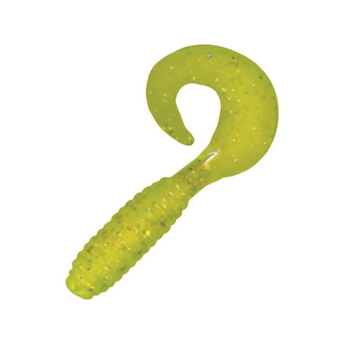 Kalin's Mogambo Grub - Chartreuse Hologram - 6″