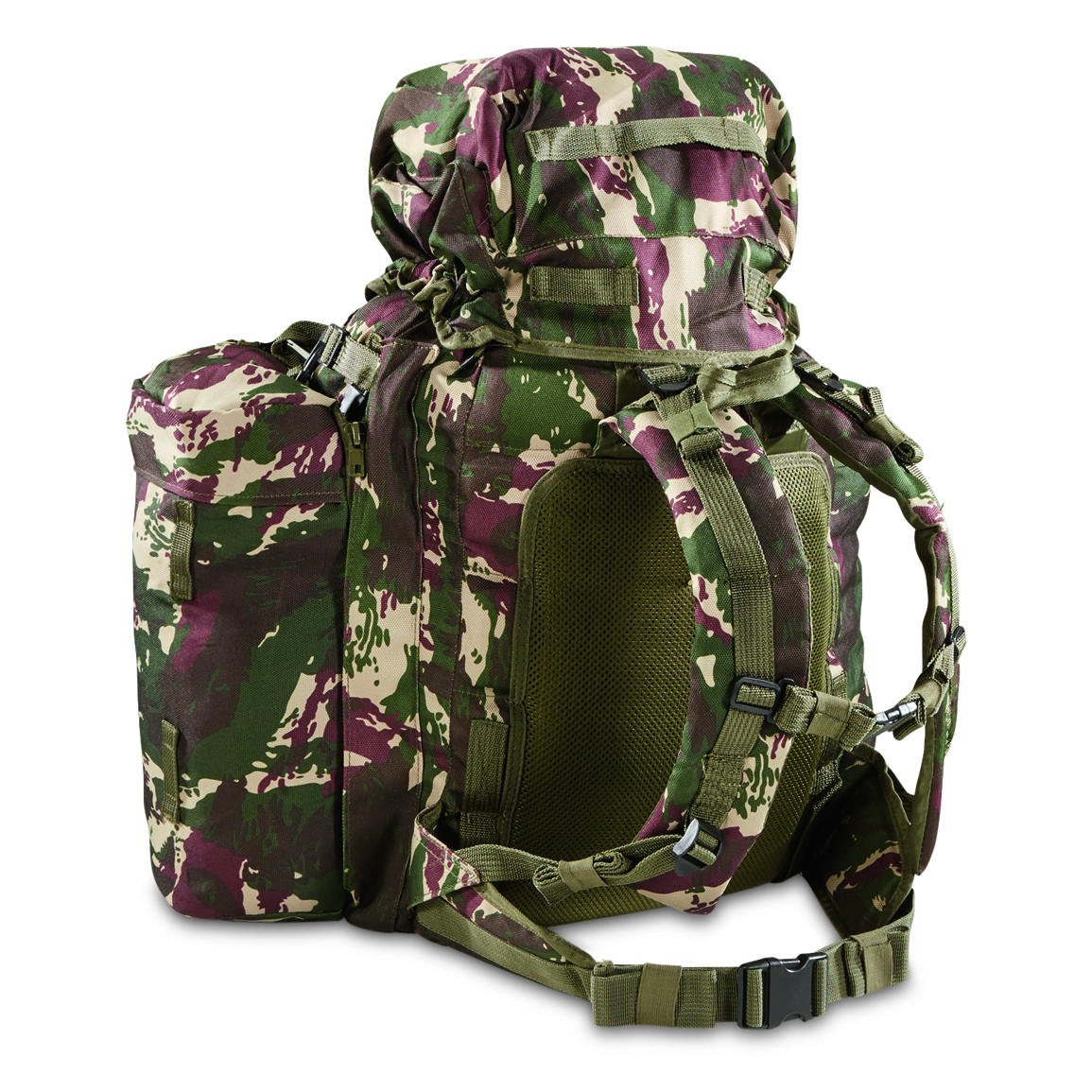 Italian Military Surplus Combat Day Pack, Used 731931, Rucksacks