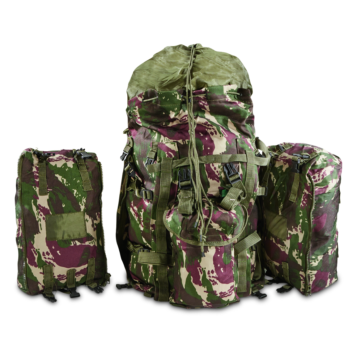 Italian Military Surplus Combat Day Pack, Used 731931, Rucksacks