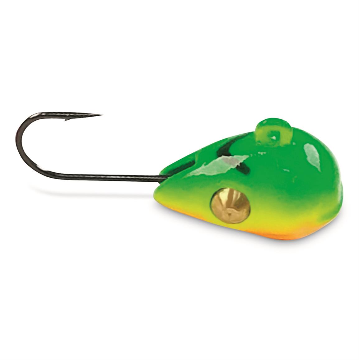Acme Tackle Tungsten Sling Blade Ice Jig, 3mm, Firetiger