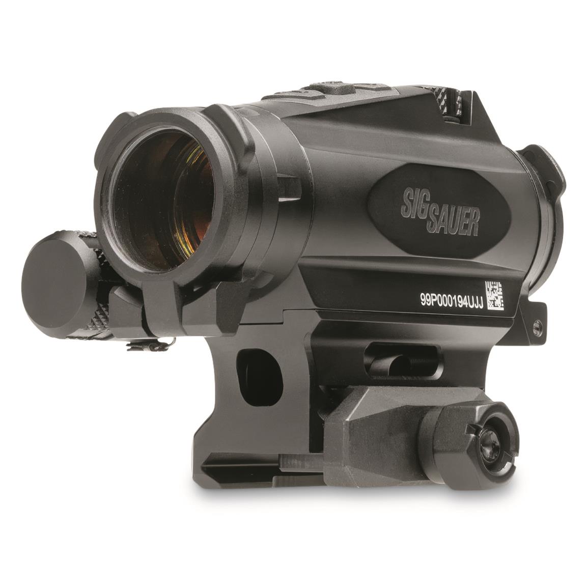 SIG SAUER ROMEO4XT-PRO Red Dot Sight, Quad Reticle - 735928, Red Dot ...