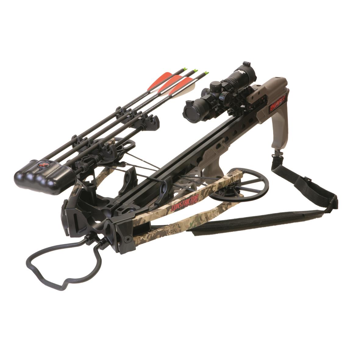 BearX Constrictor Pro Crossbow Package, Veil® Whitetail