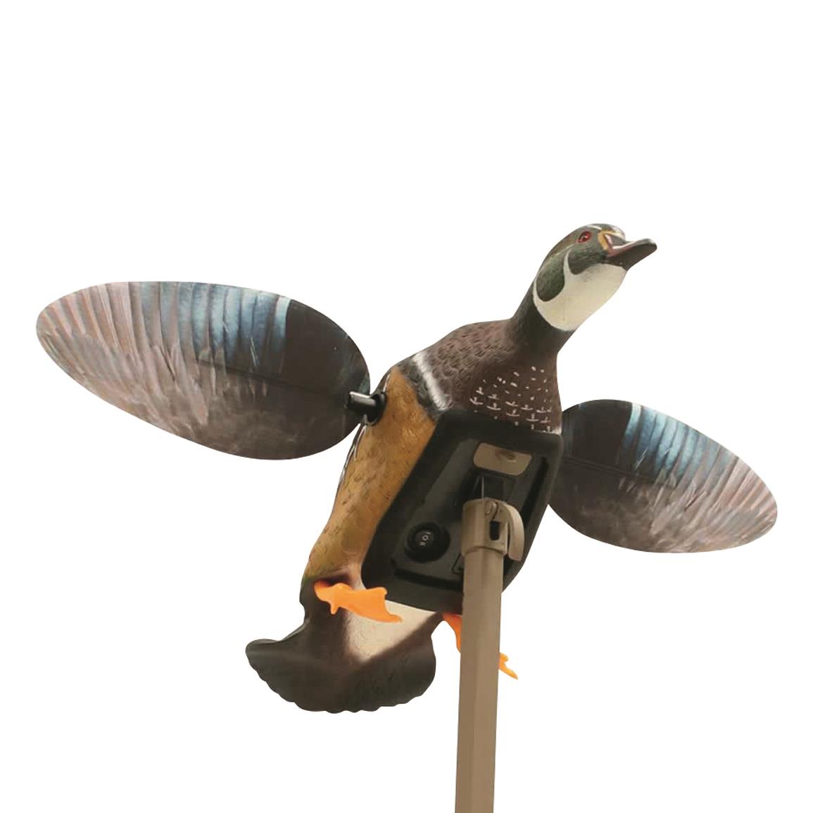MOJO Elite Series Woody Duck Spinning Wing Decoy.