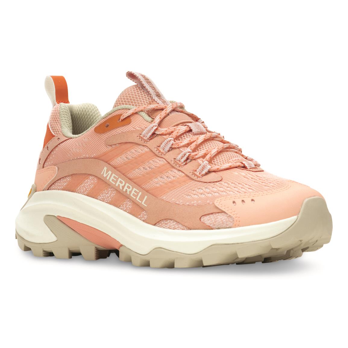 Merrell Women's MOAB Speed 2 Hiking Shoes, Peach