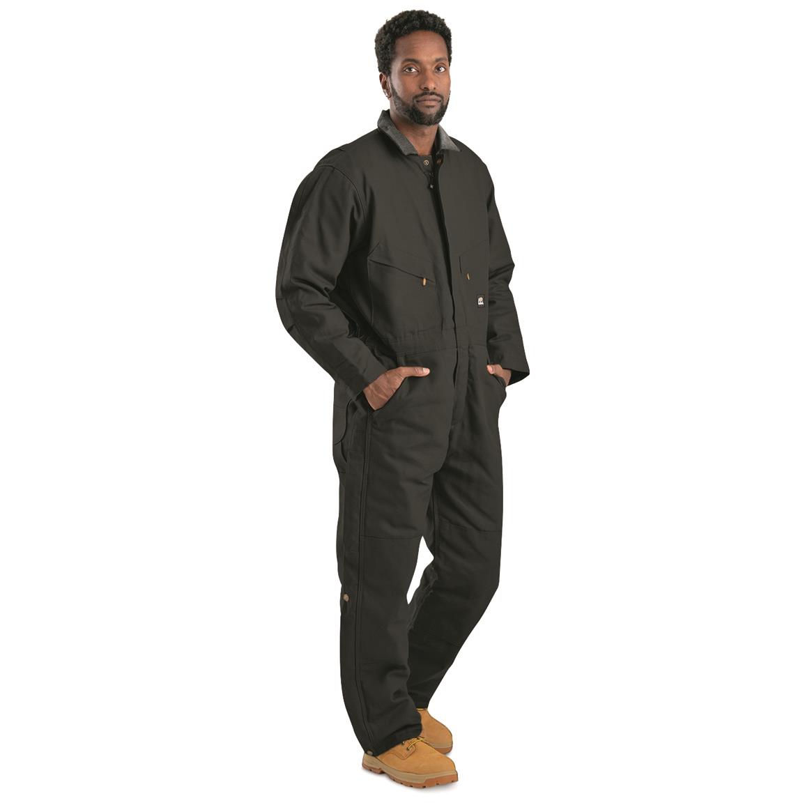 Berne Men's Heritage Duck Insulated Coveralls - 736242, Overalls ...