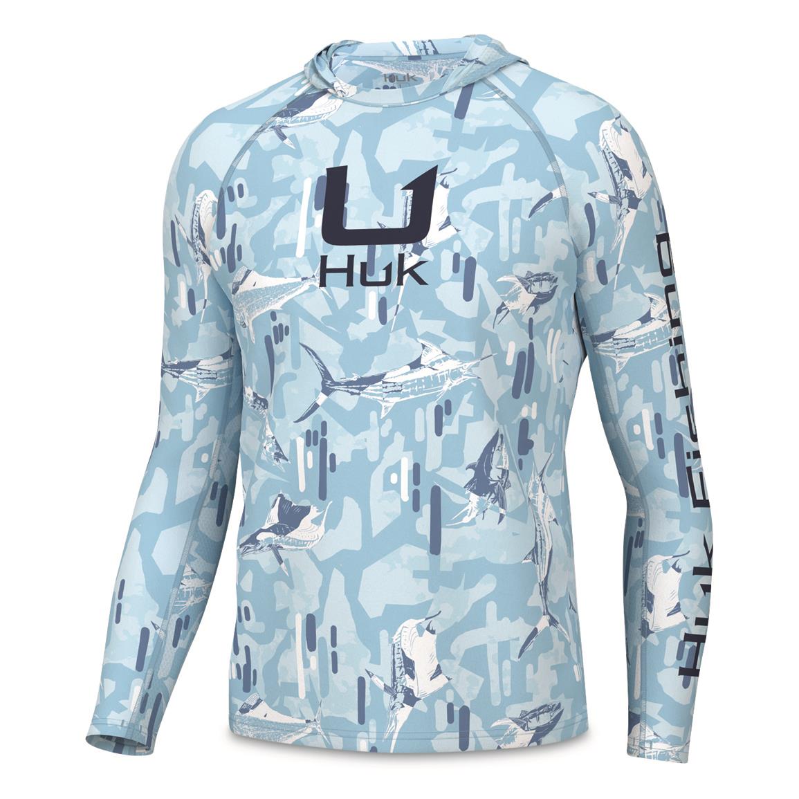 HUK KC Scott T-Shirt Uomo A Maniche Corte - Abbigliamento Tecnico Per La Pesca