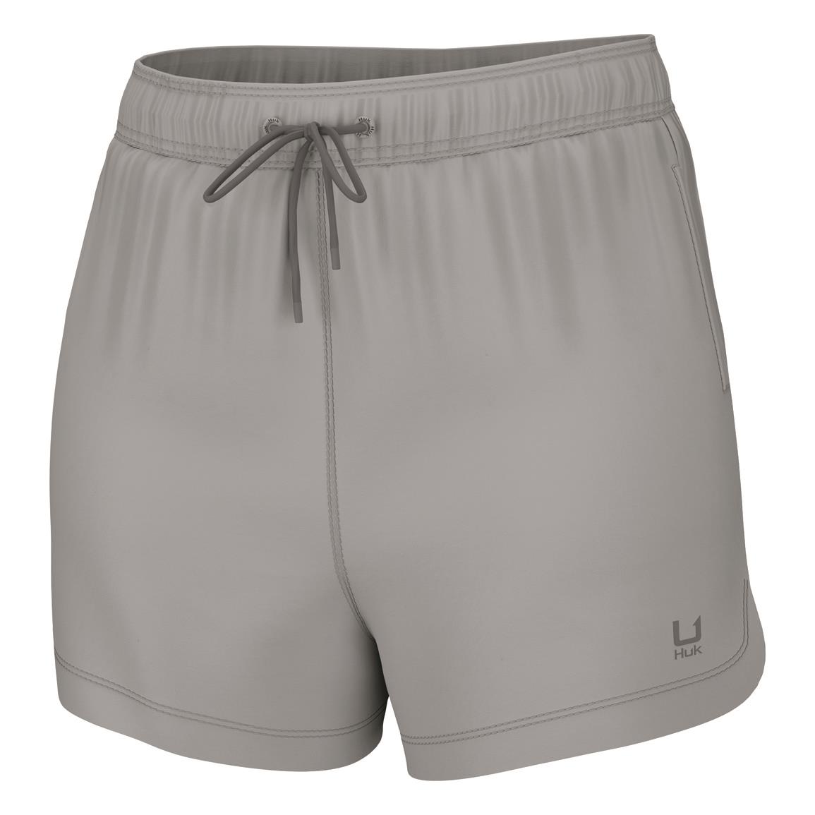 Huk Pursuit Solid Volley Shorts - Harbor Mist - XL