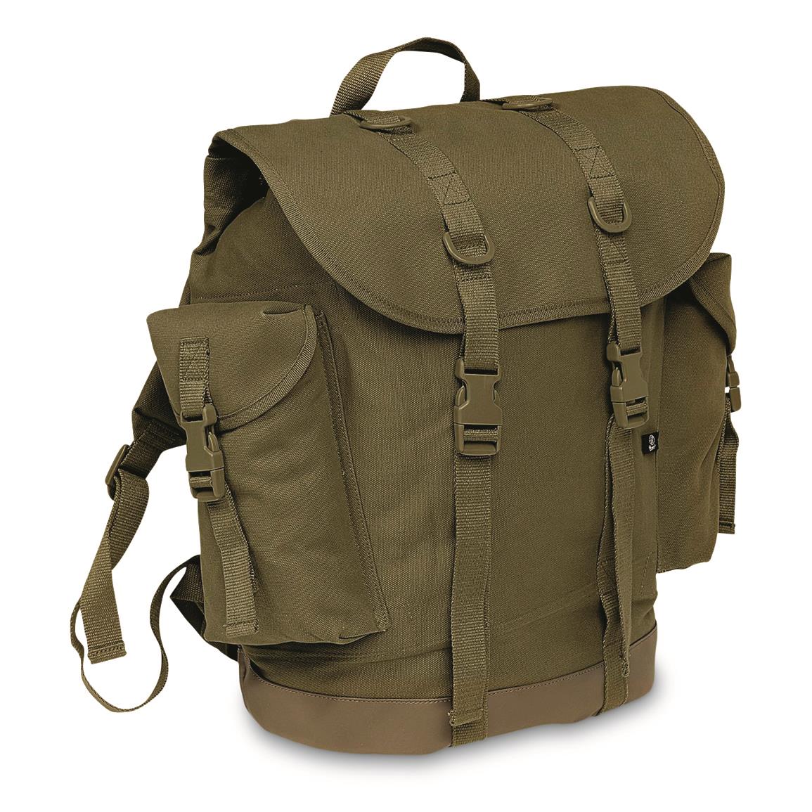 German Military Style Canvas Rucksack, New | Sportsman's Guide