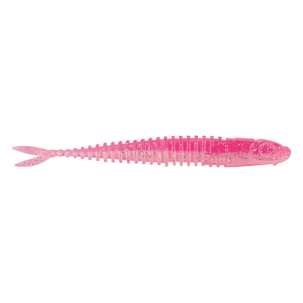 Northland Eye-Candy Minnows, 5 Pack, Pink Silver