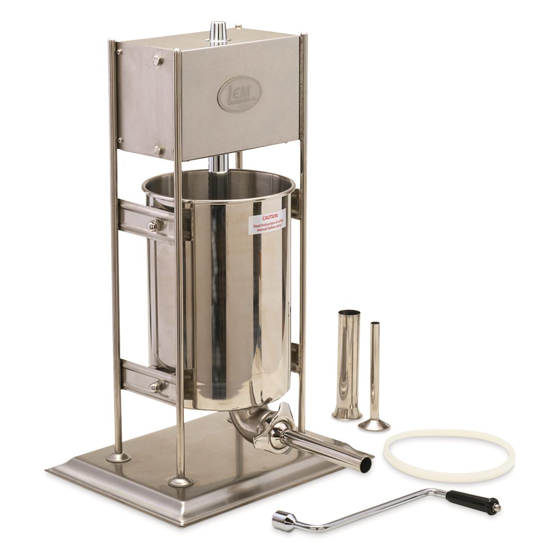 20lbs Manual Meat Mixer Sausage Mixer Machine with Stainless Steel Hopper &  Lid