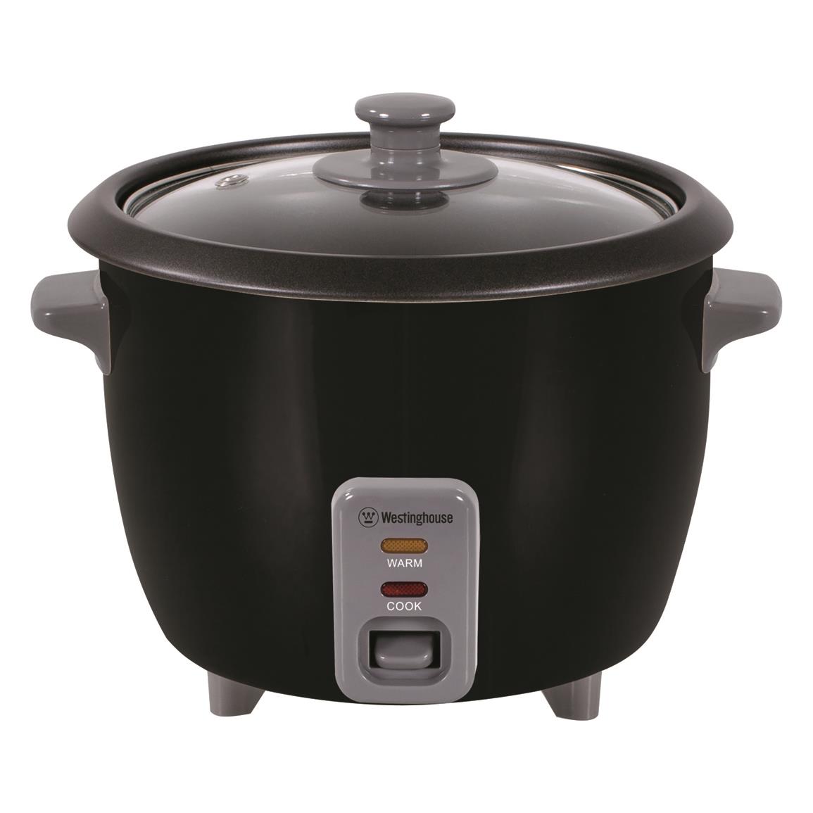 Westinghouse 3 Cup Rice Cooker, Black - 736752, Kitchen Appliances at ...