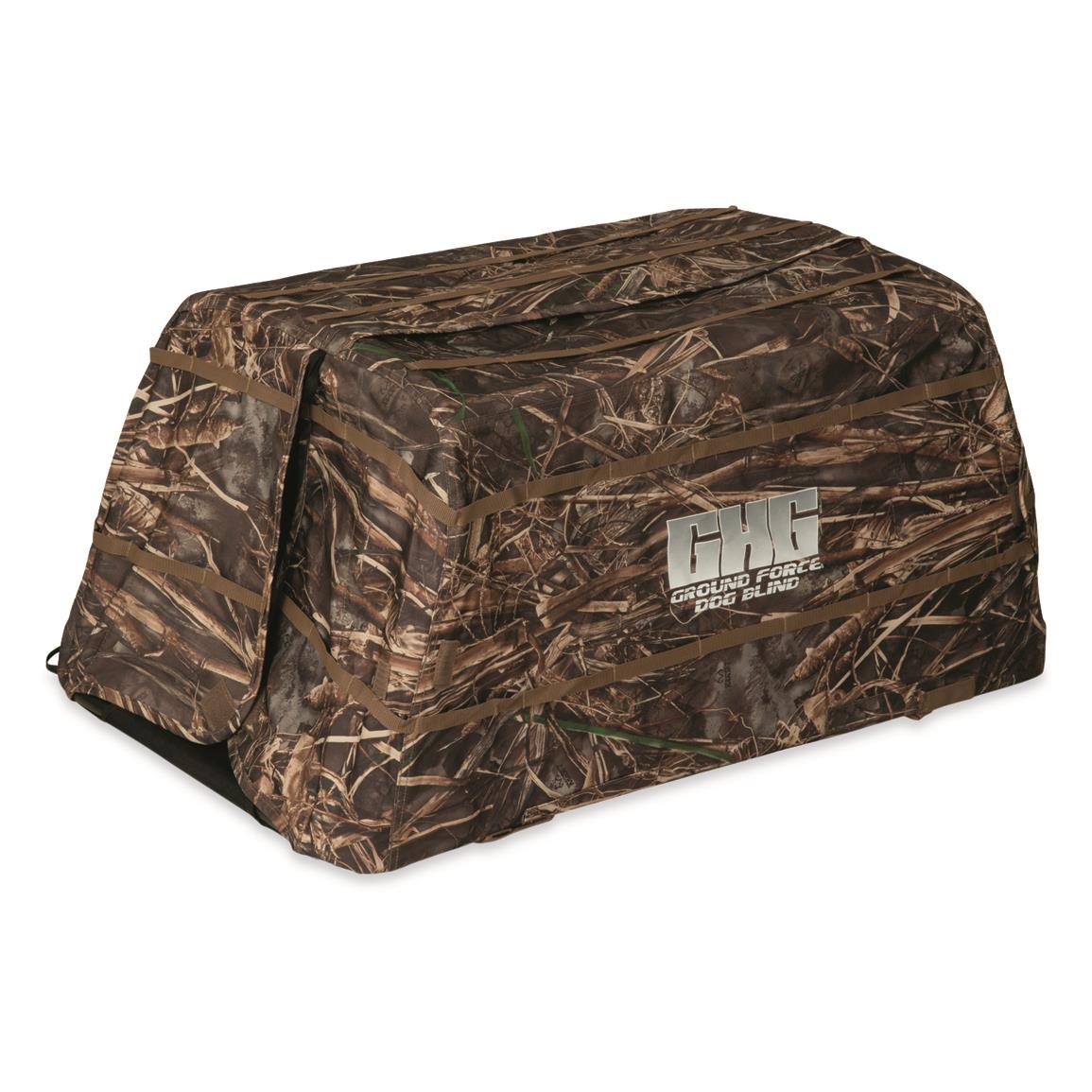 Avery RealGrass Blind Material Brown Timber Grass