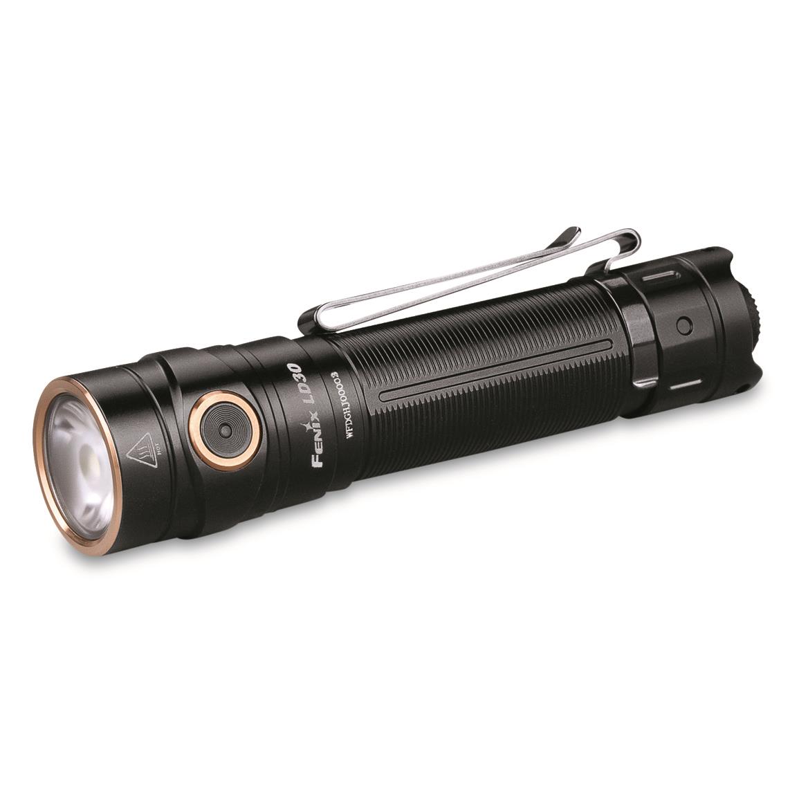 Fenix LD30 Rechargeable Flashlight, 1,600 Lumens