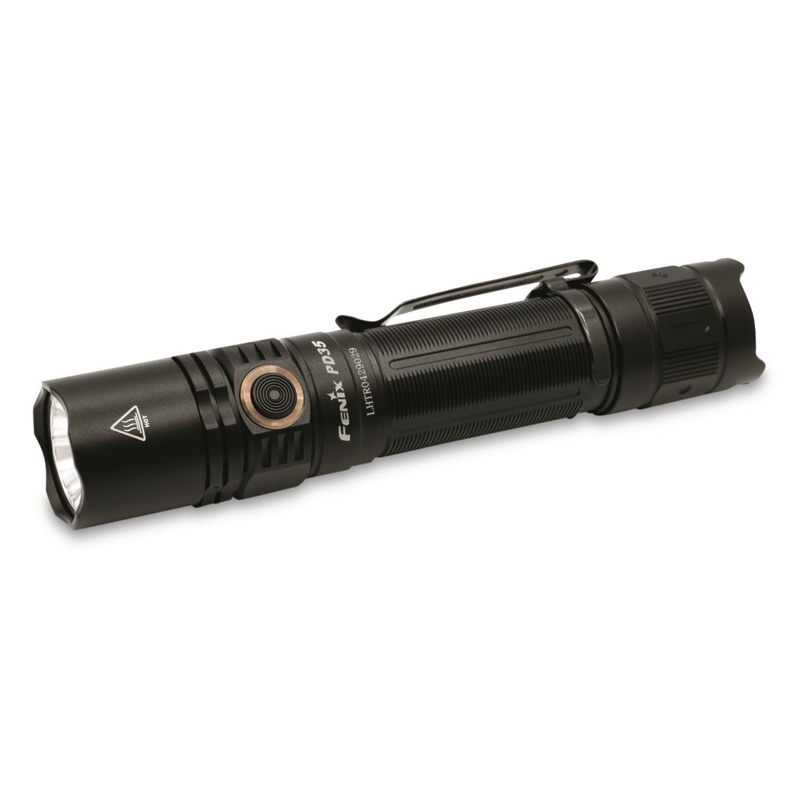 Fenix PD35 V3.0 Rechargeable Flashlight, 1700 Lumens