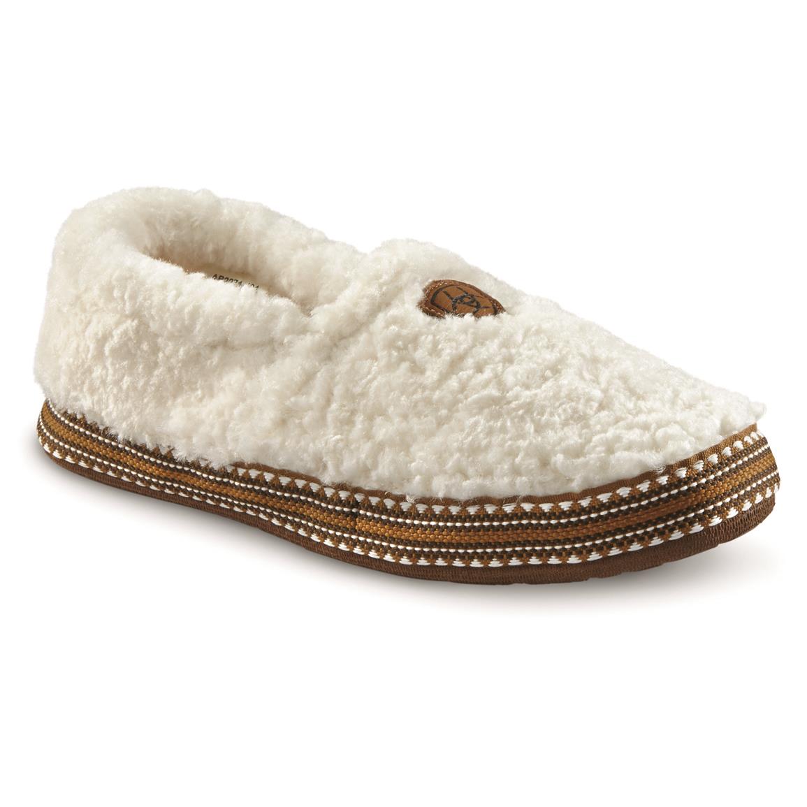 Ariat Women's Snuggle Slippers with Gift Tin, Appaloosa