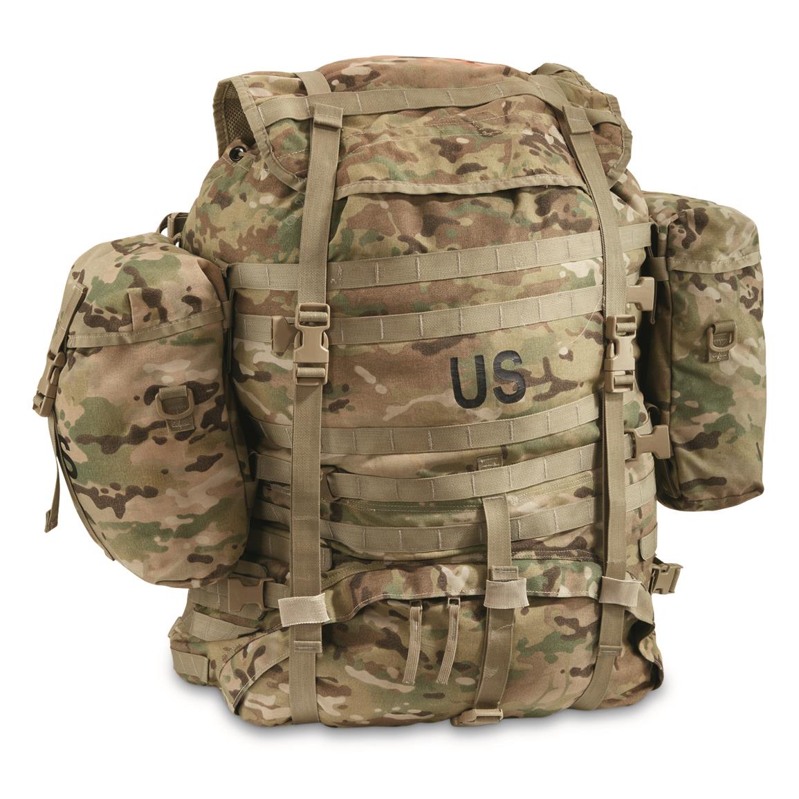 U.S. Military Surplus Large Rucksack Only, Grade 2 Used - 737237 ...