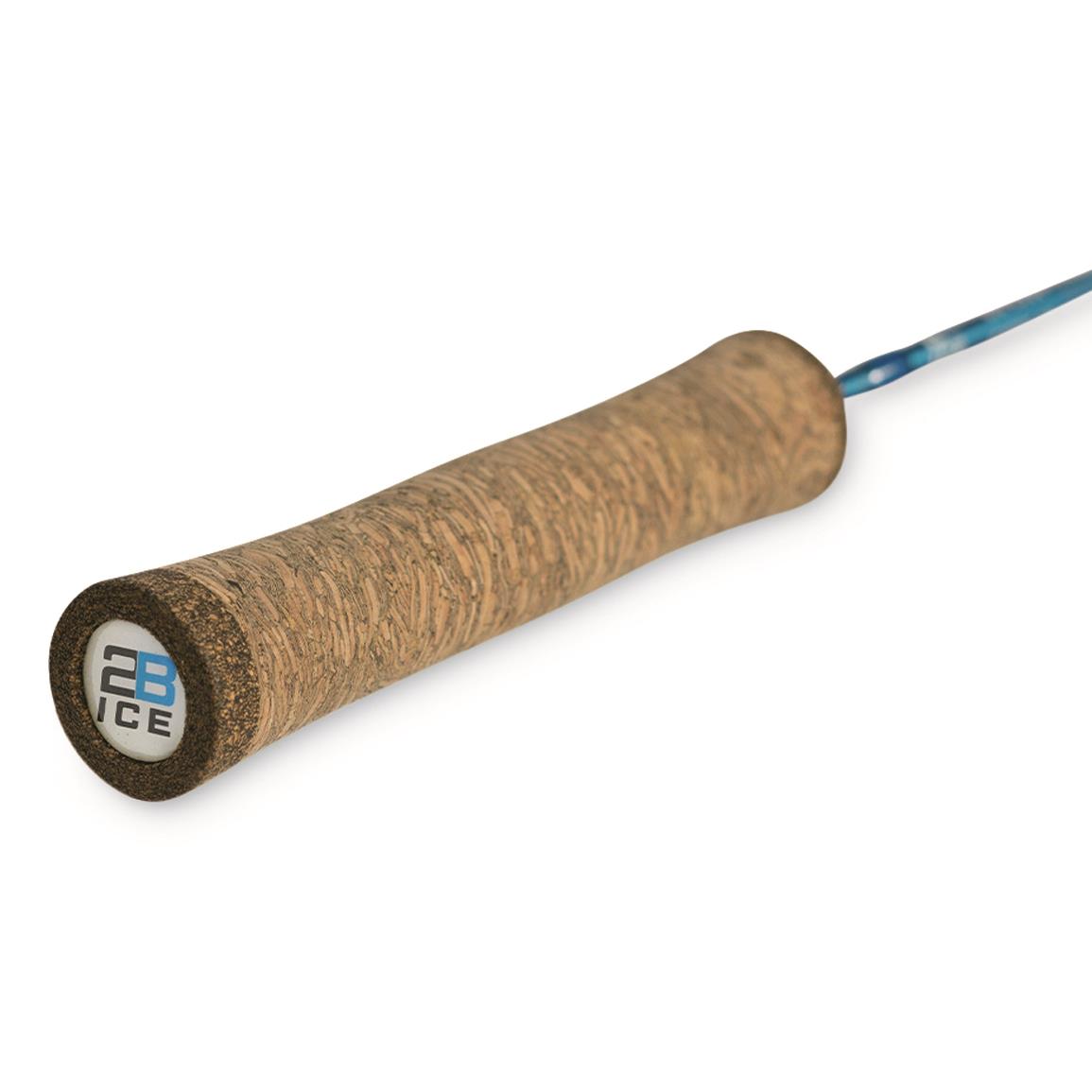 2B Fishing Fast Draw Perch/Walleye Ice Rod, 30 Length, Medium
