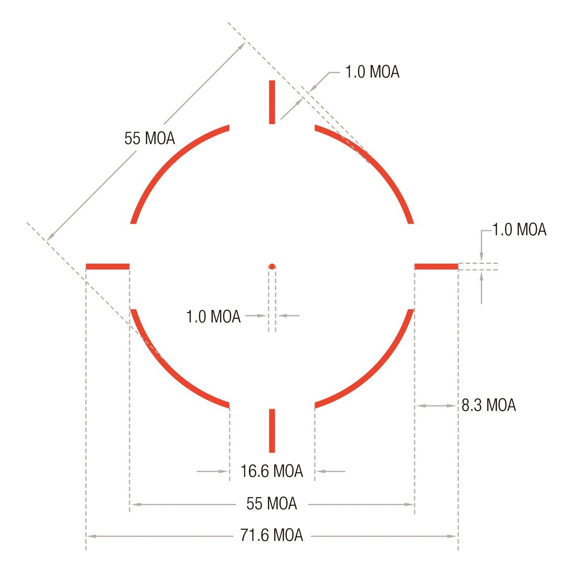Holosun EPS Carry Pistol Sight, 2 MOA Red Dot Reticle 729694, Holographic & Reflex Sights at