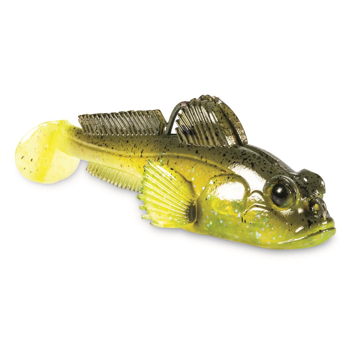 Z-Man Gobius Swimbait - 1/2 oz. - Hot Snakes