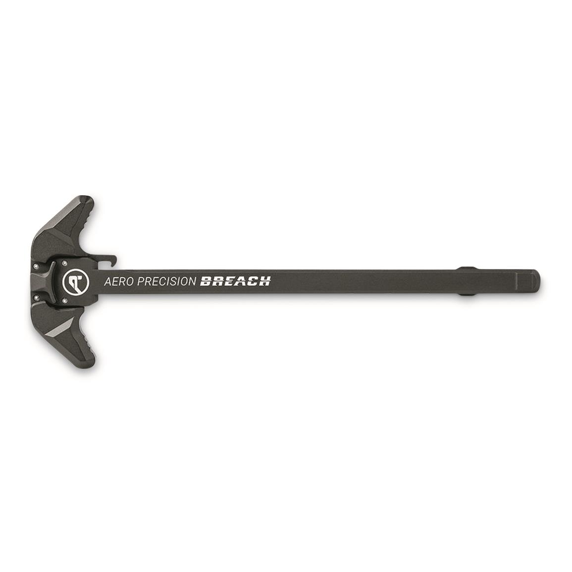 Aero Precision AR-15 Breach Ambidextrous Charging Handle with Large Lever, Black
