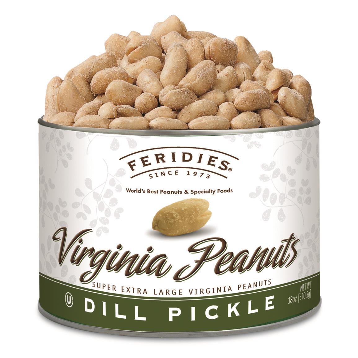 Feridies 18 oz. Dill Pickle Virginia Peanuts