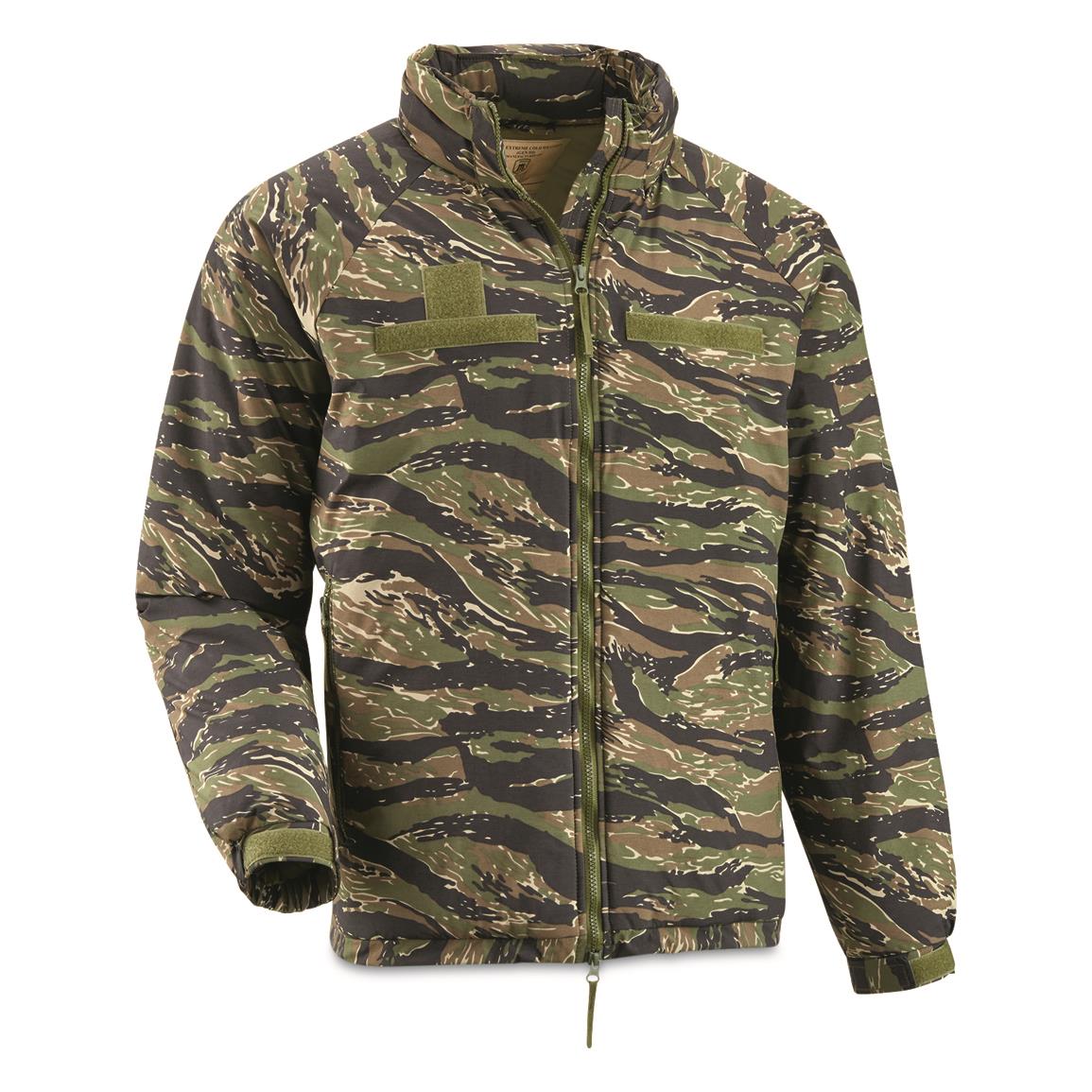 Brooklyn Armed Forces Level 7 Primaloft ECW Parka, Tiger Stripe ...