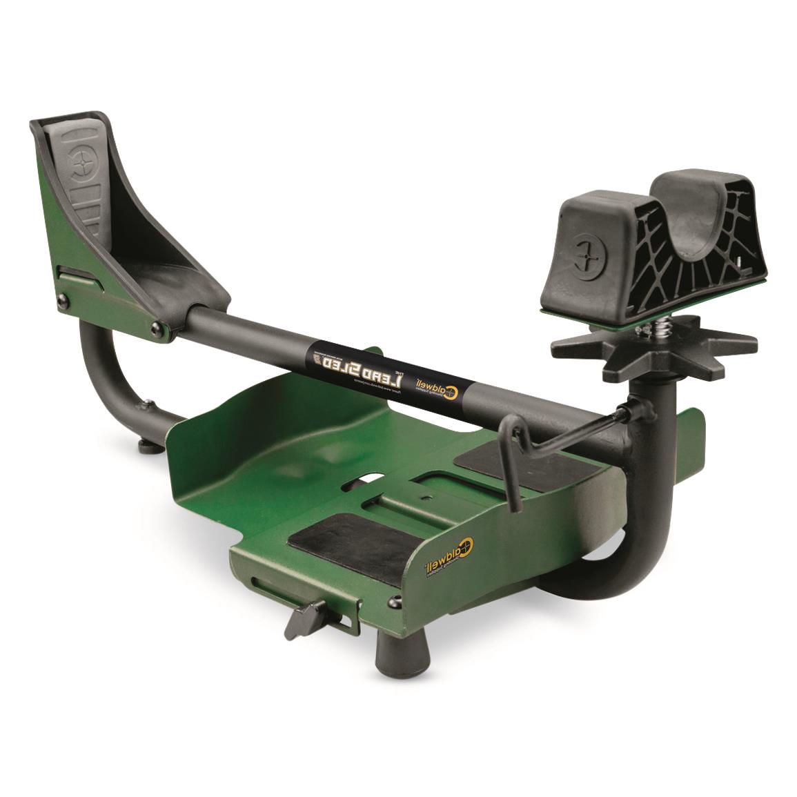 Caldwell Lead Sled DFT 2 Shooting Rest with E-Max FDE Shadow Bluetooth Shooting Earplugs