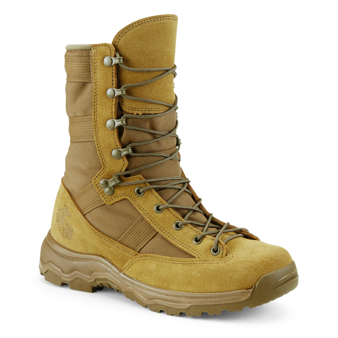 Danner Men's Reckoning USMC EGA 8" Hot Weather Tactical Boots, Coyote